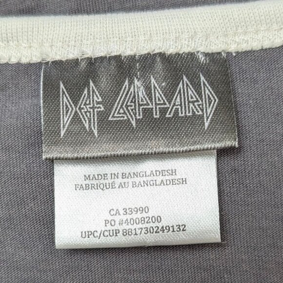 (2/$20) Def Leppard Hysteria Leopard Tee - Picture 7 of 8